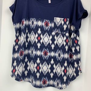 Xhilaration XL Blue White And Red